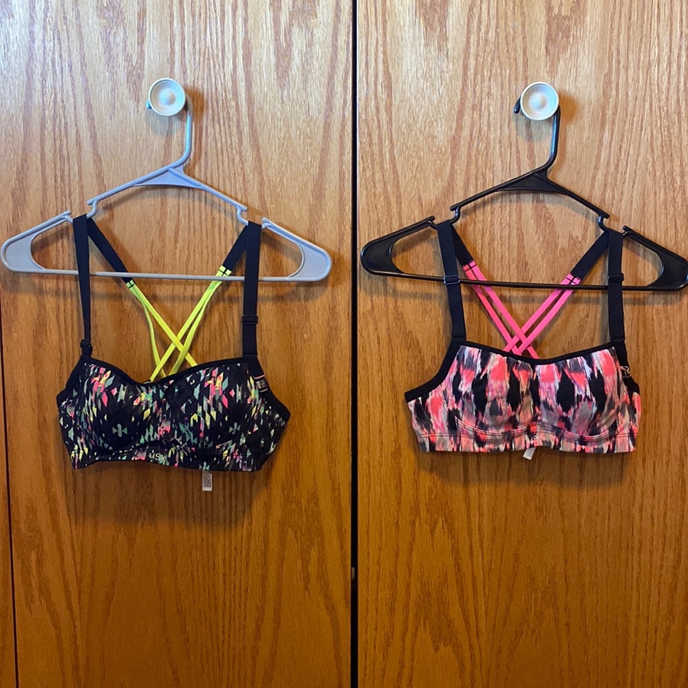🚨Set of 2! 🚨 Victoria Secret High Impact Support Size 32B Sports Bras